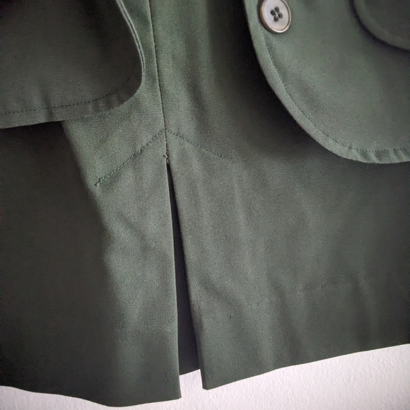 Women's two piece skirt suit - military surplus army green - Picture 5 of 14